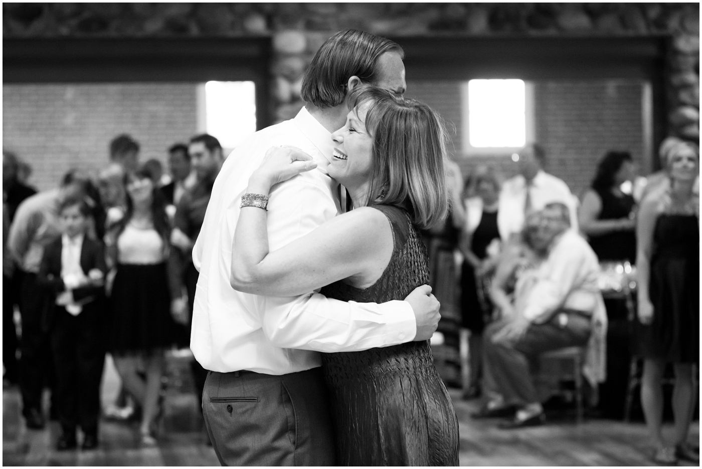 picture of mother-son dance