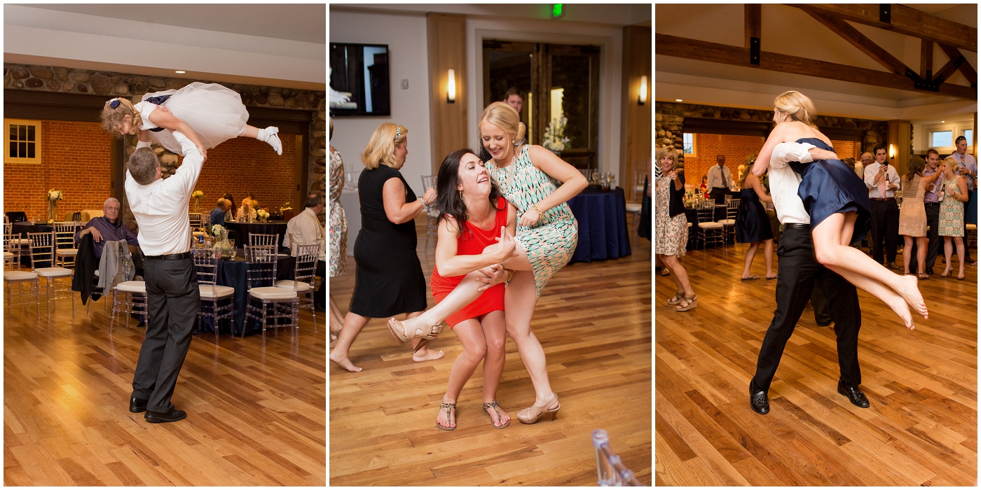 picture of wedding guests dancing