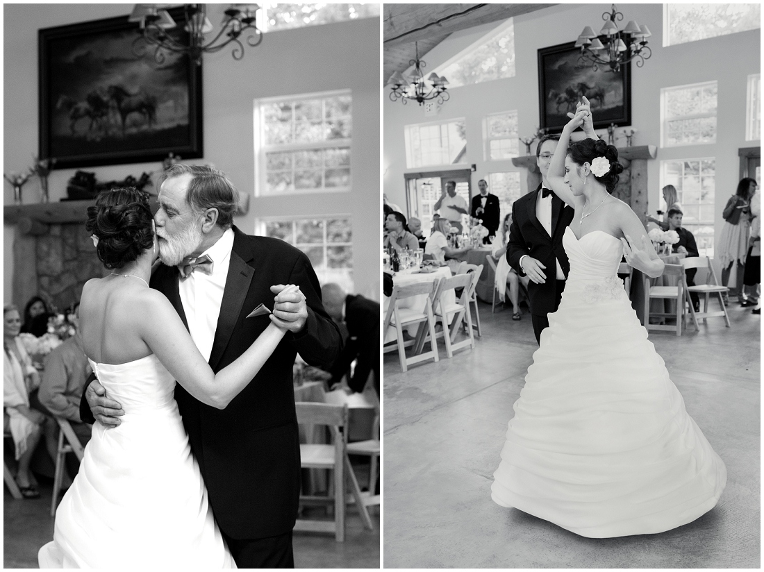 photo of first dance and father daughter dance