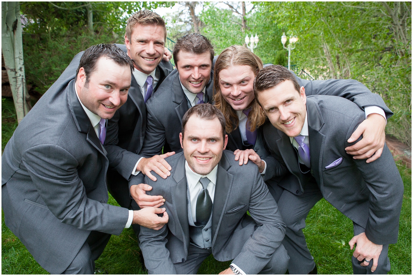 picture of groomsmen at Lionscrest Manor Wedding