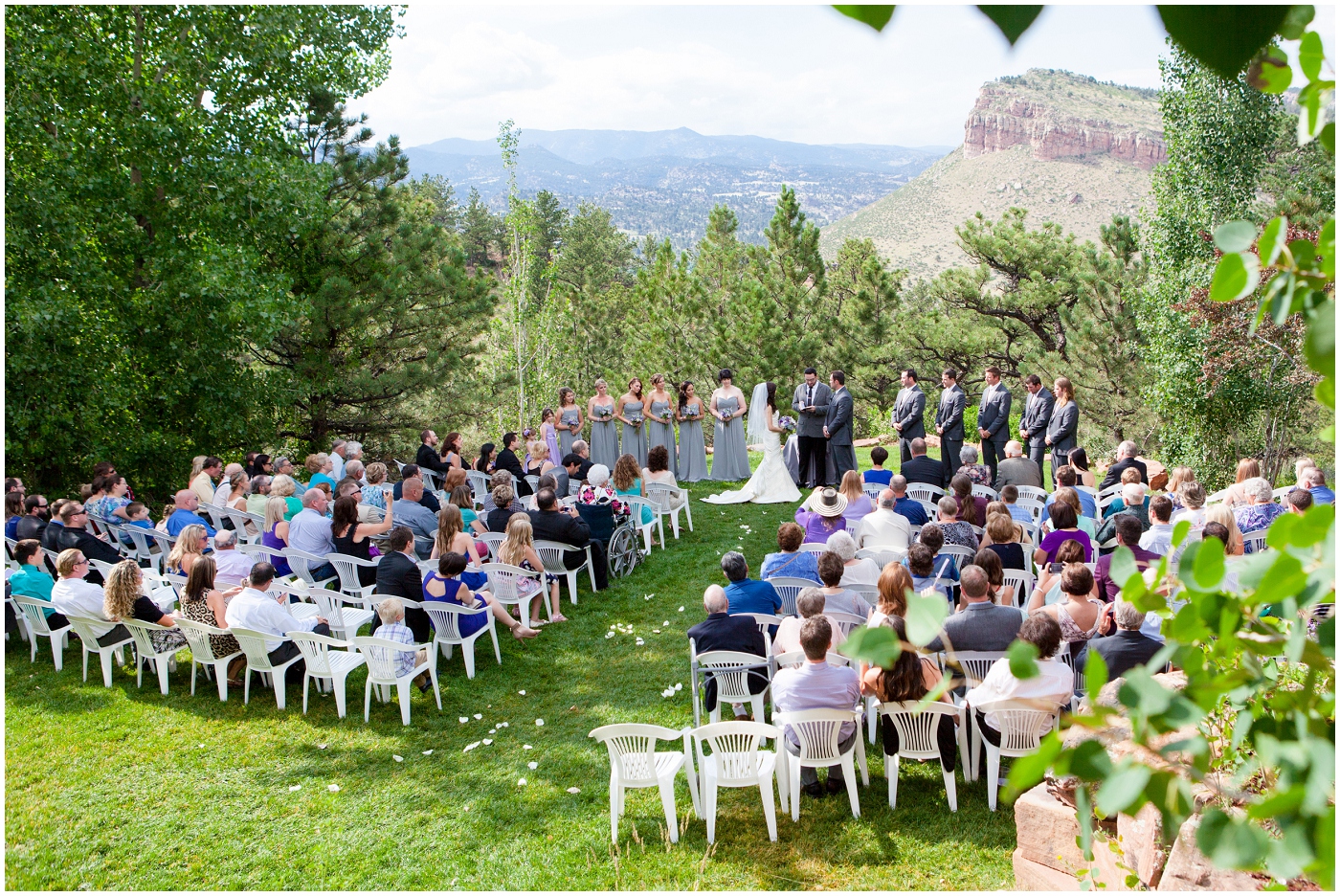 picture of Lionscrest Manor Wedding ceremony