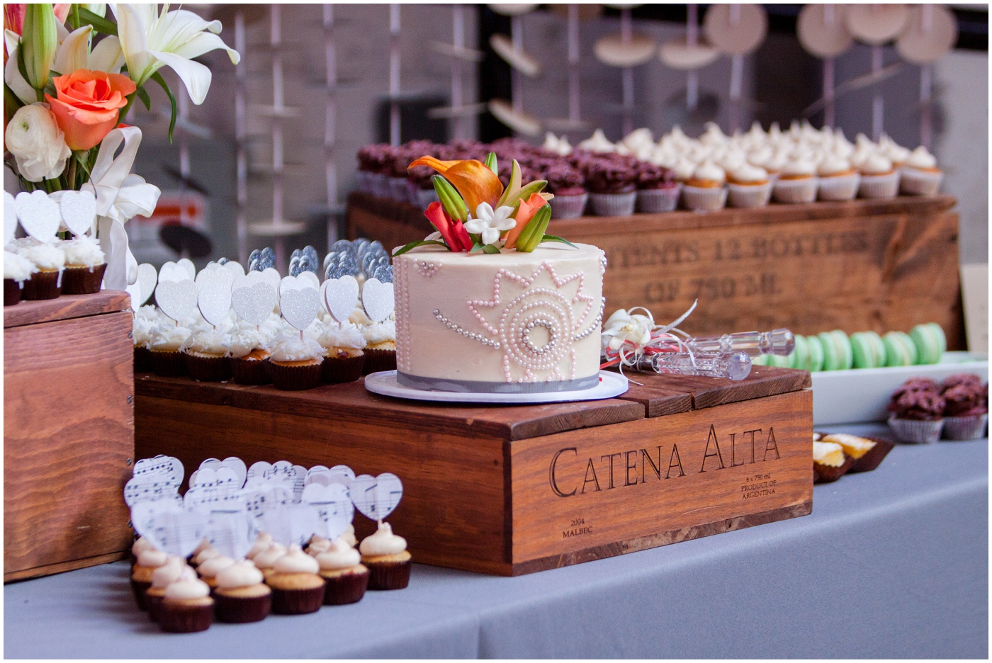 picture of dessert table