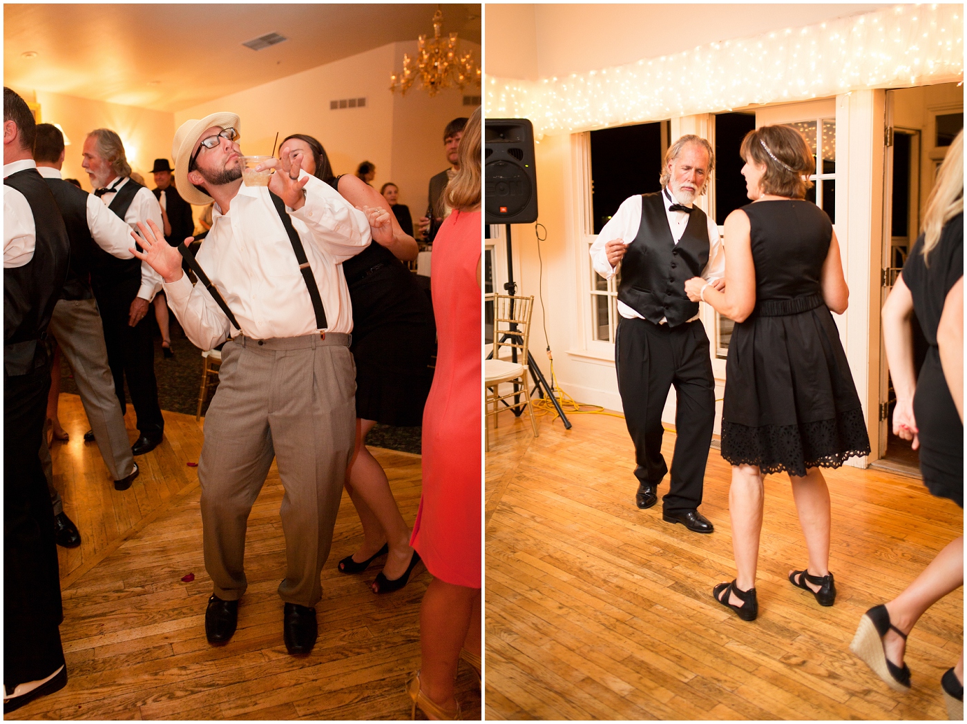 picture of wedding guests dancing at willow ridge manor wedding