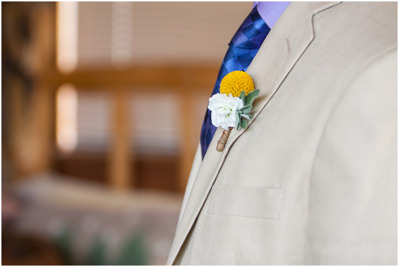 picture of wedding boutonniere 