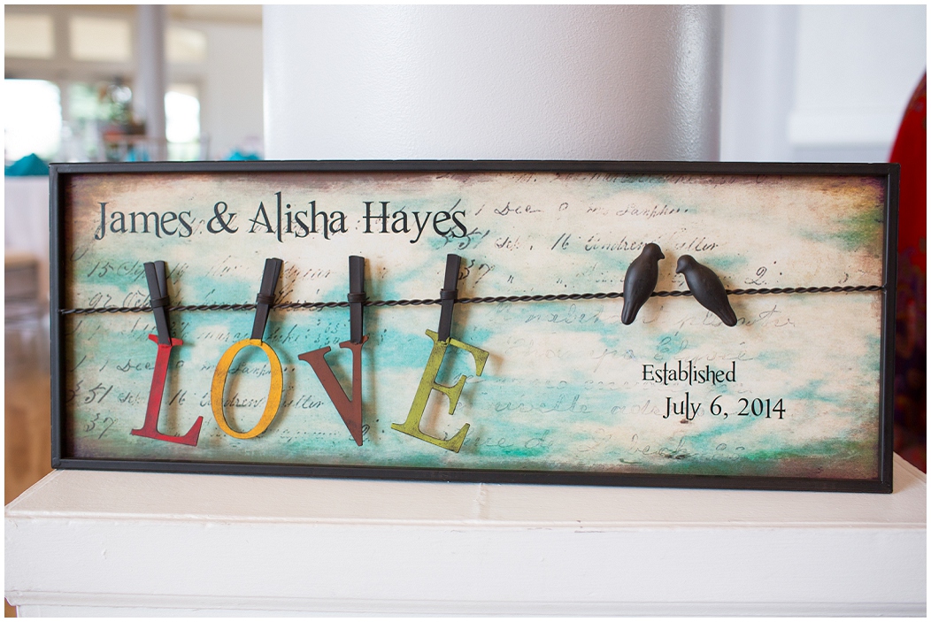picture of wedding sign