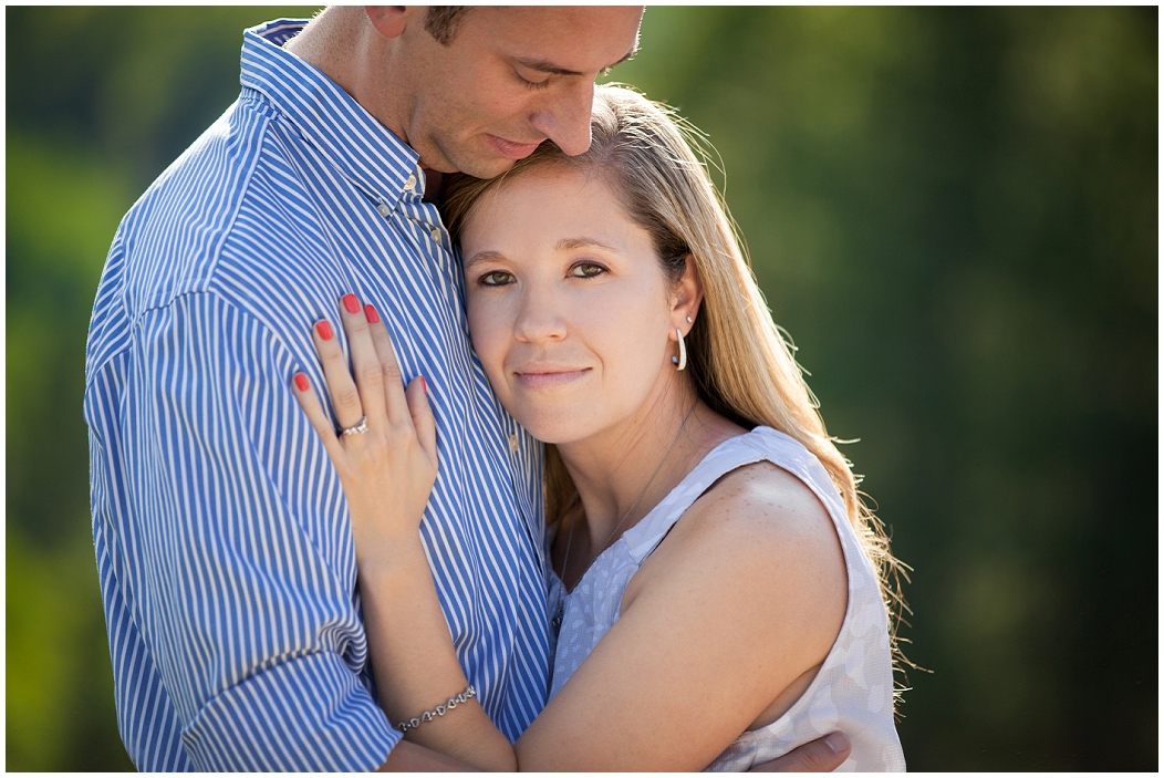 picture of evergreen engagement photos