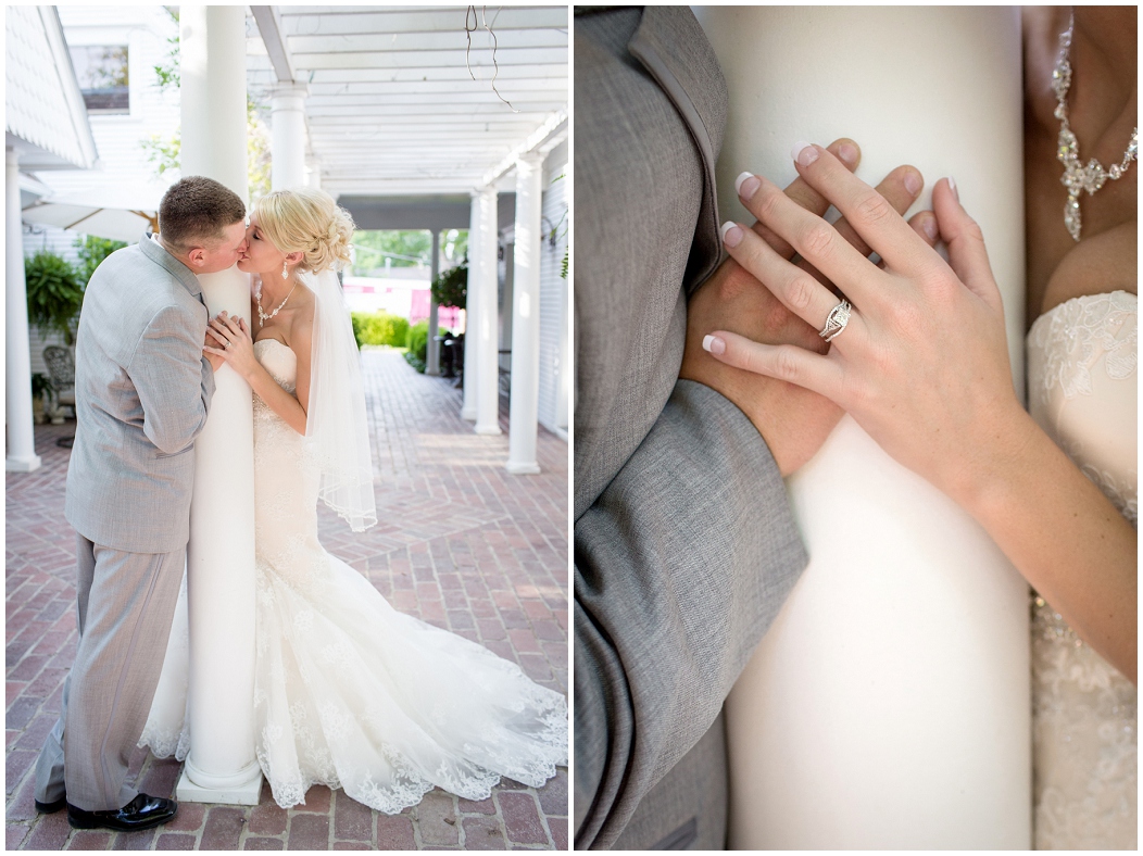 picture of bride and groom's hands