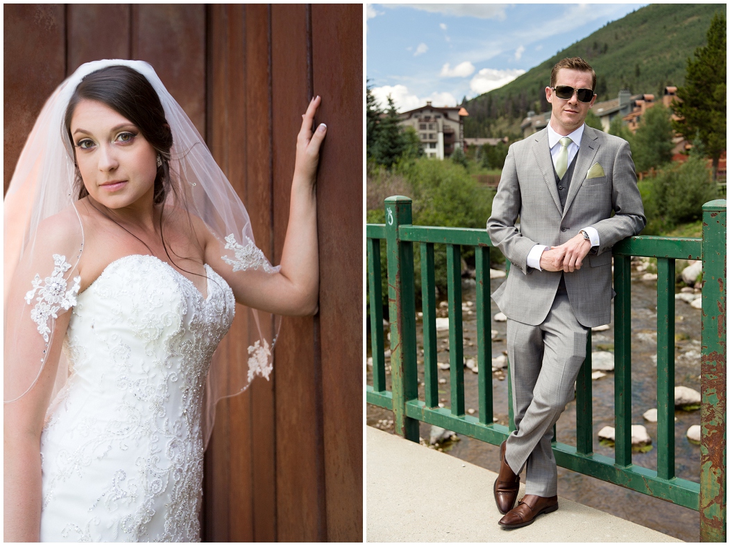 picture of copper mountain resort wedding