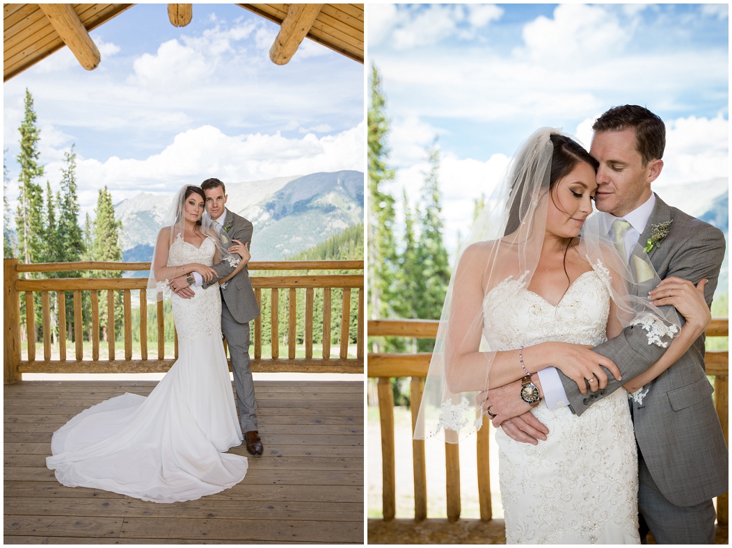 picture of colorado mountain wedding photography
