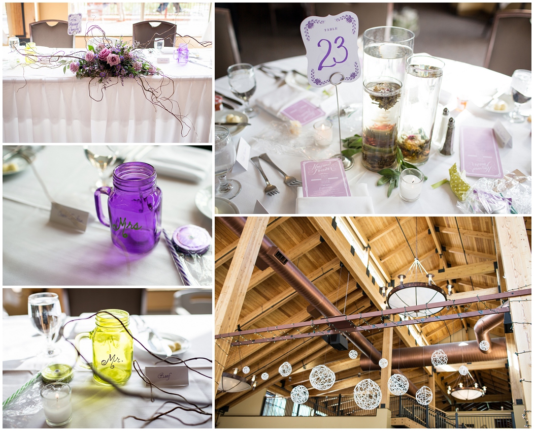 picture of copper mountain wedding reception