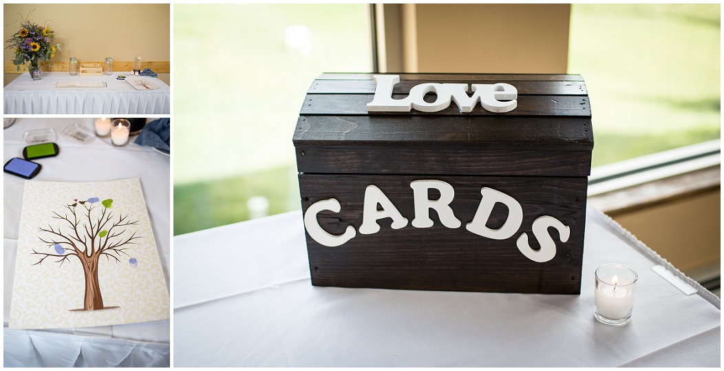 picture of rustic card box