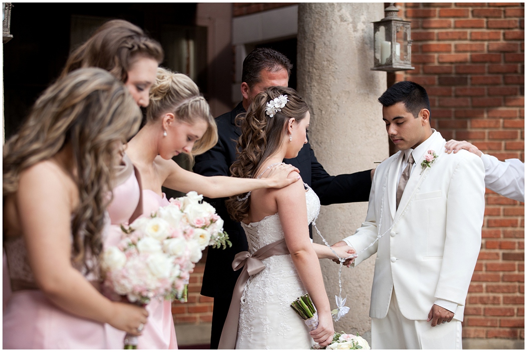 picture of longmont wedding ceremony