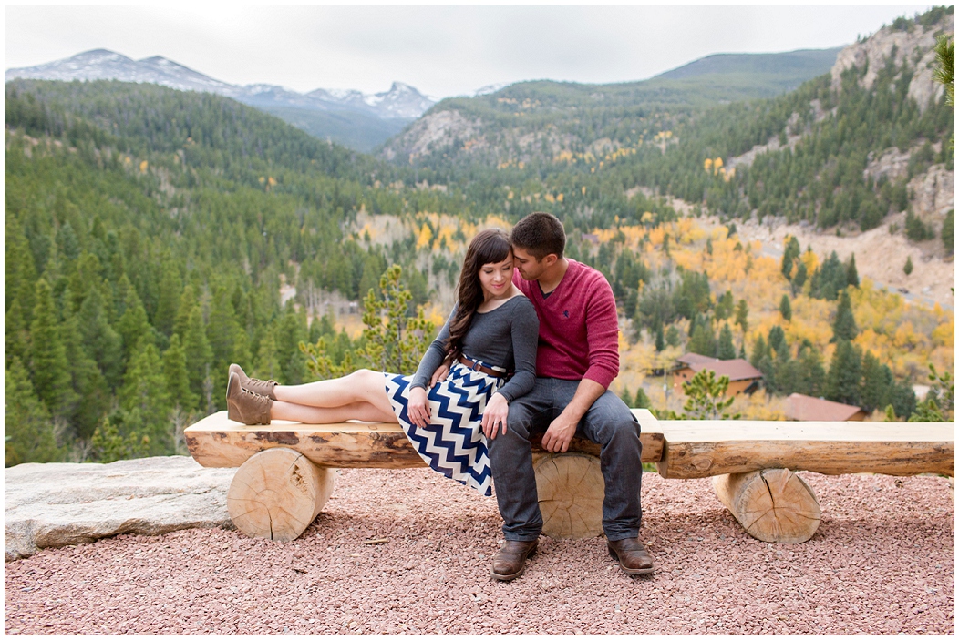 picture of Peaceful Valley Ranch engagement photos