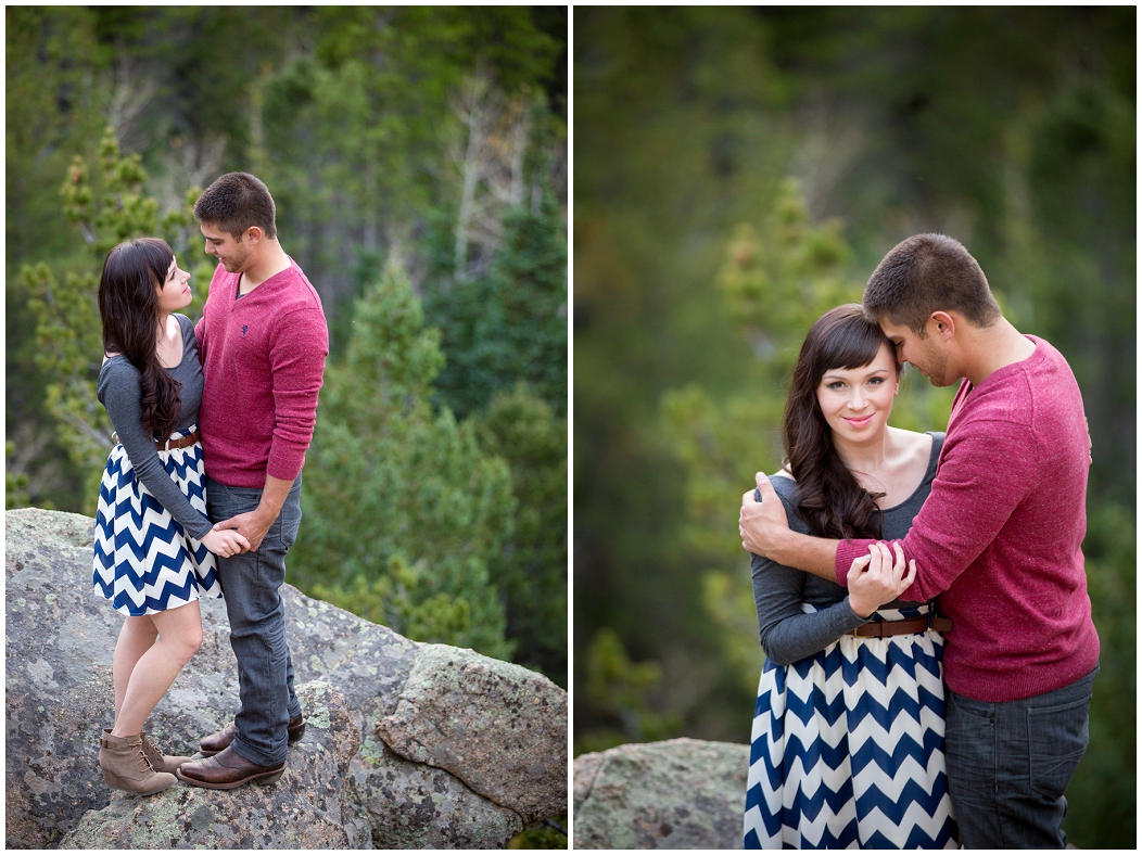picture of Lyons engagement photos