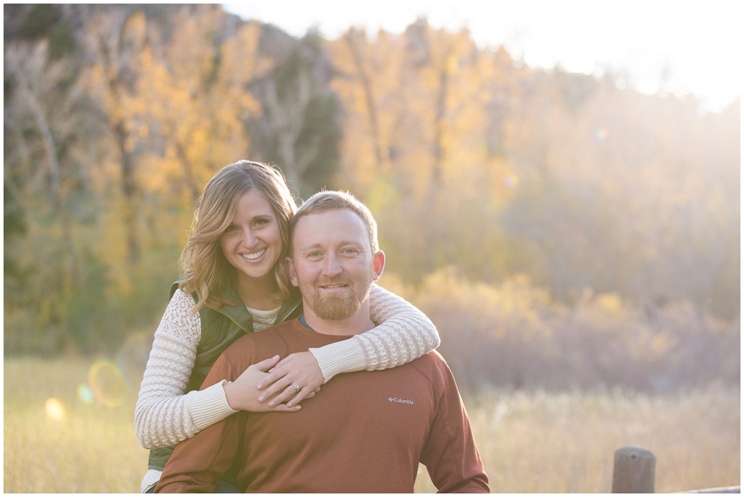 picture of colorado mountain engagement photos 