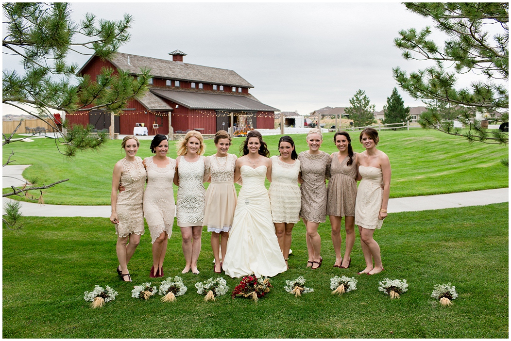 picture of Colorado rustic wedding
