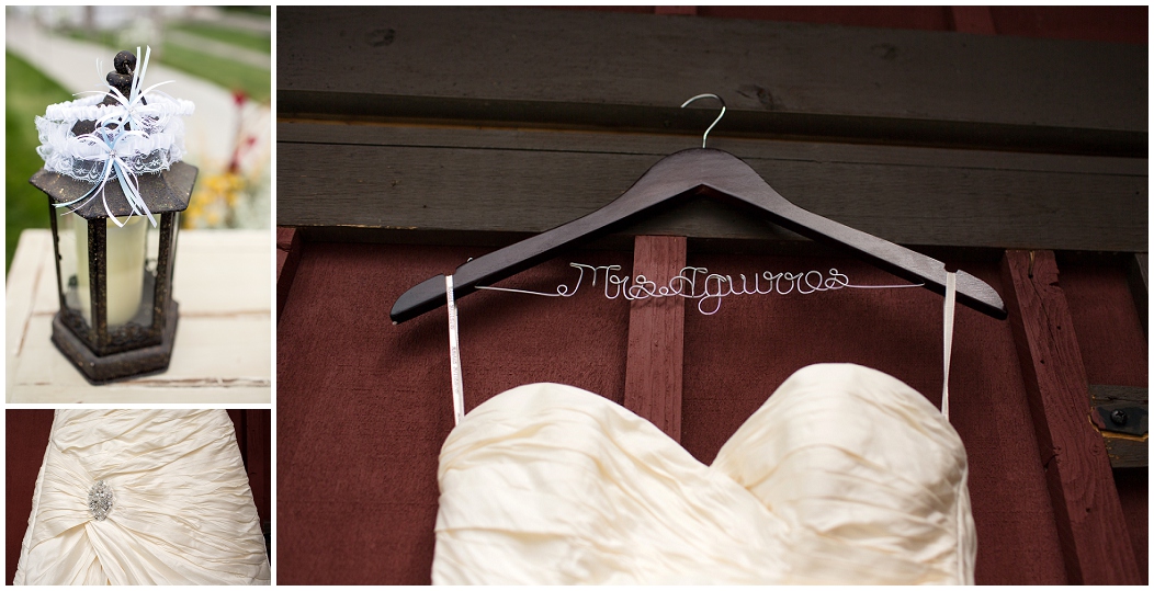 picture of custom bridal hanger