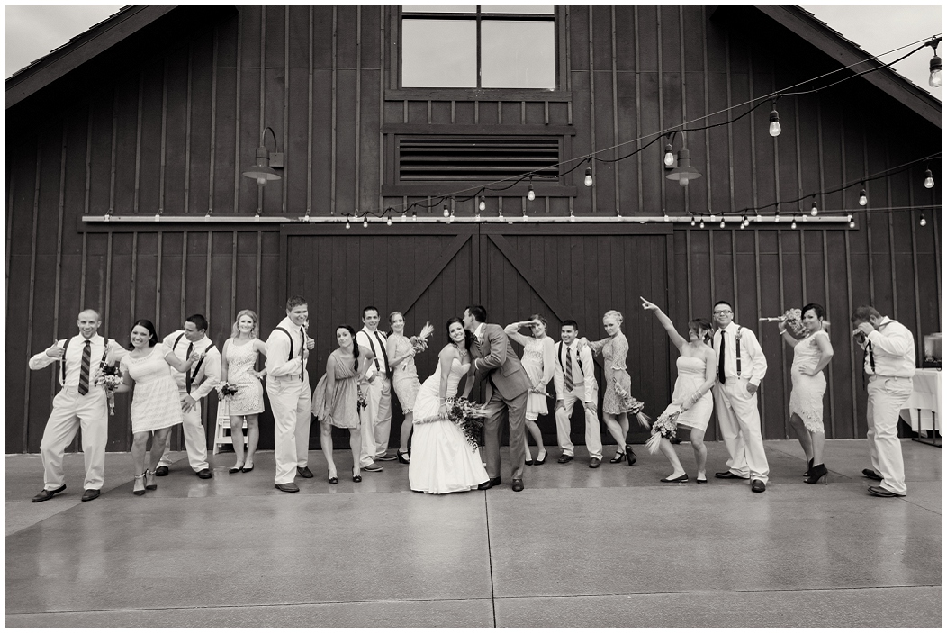 picture of Colorado barn wedding