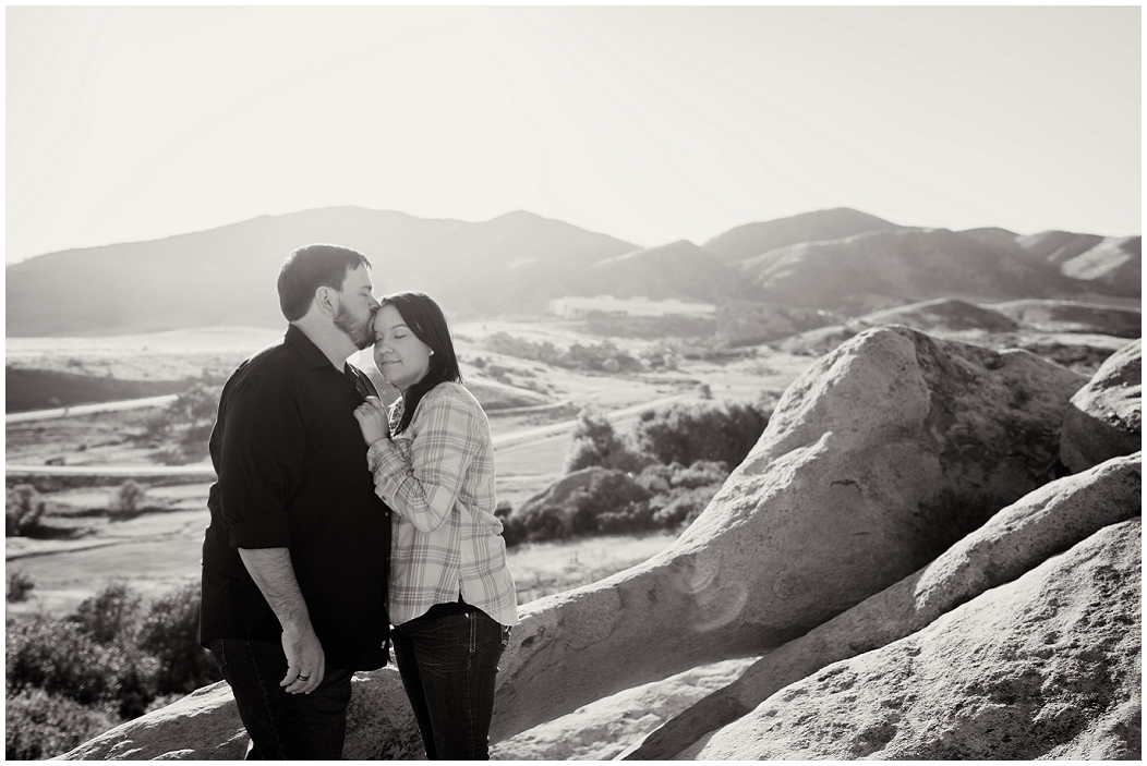 picture of south valley park engagement photos