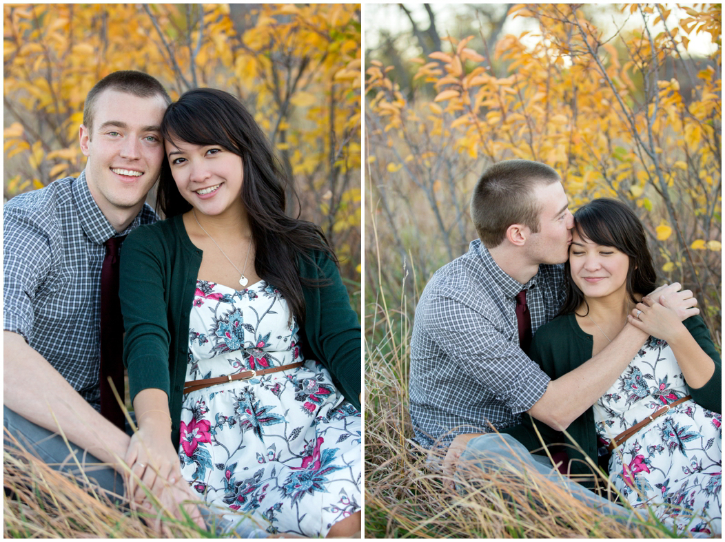 picture of Boulder engagement pictures