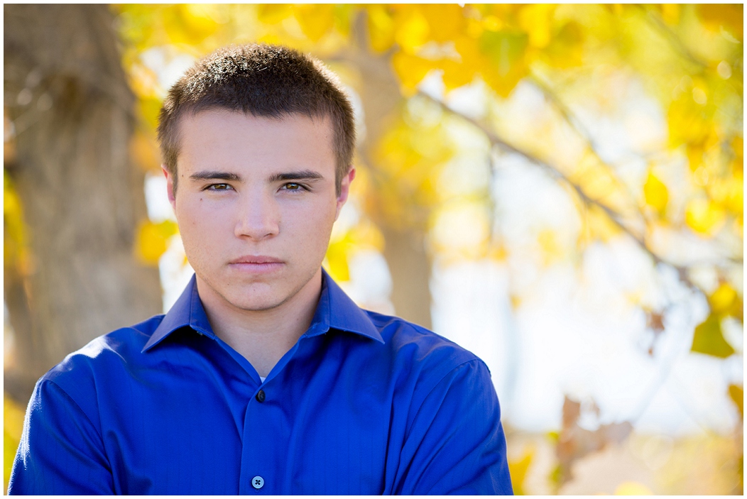 pictures of Boulder senior photos at Coot Lake