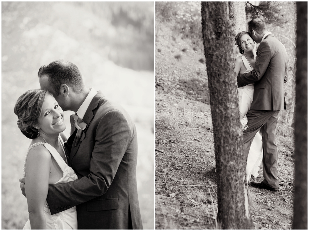 picture of Colorado mountain wedding photography