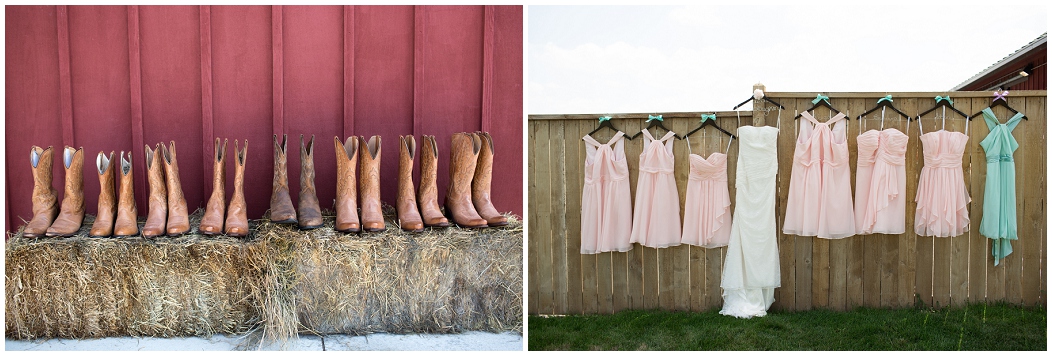 picture of wedding cowboy boots