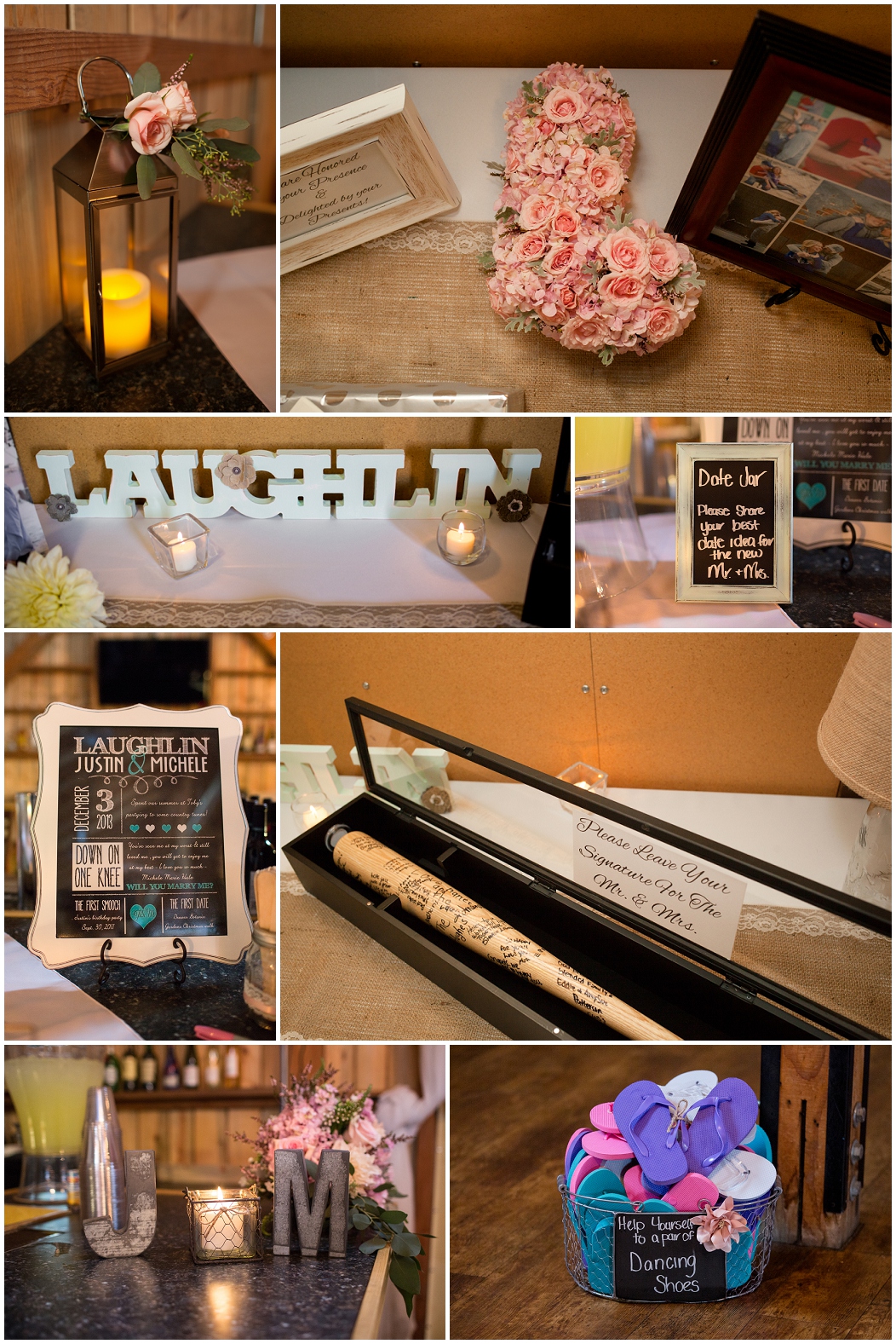 picture of rustic wedding details