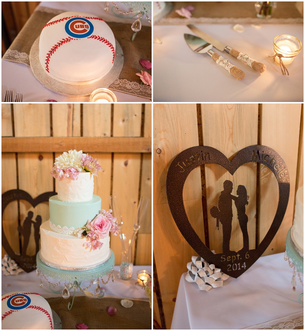 picture of baseball groom's cake