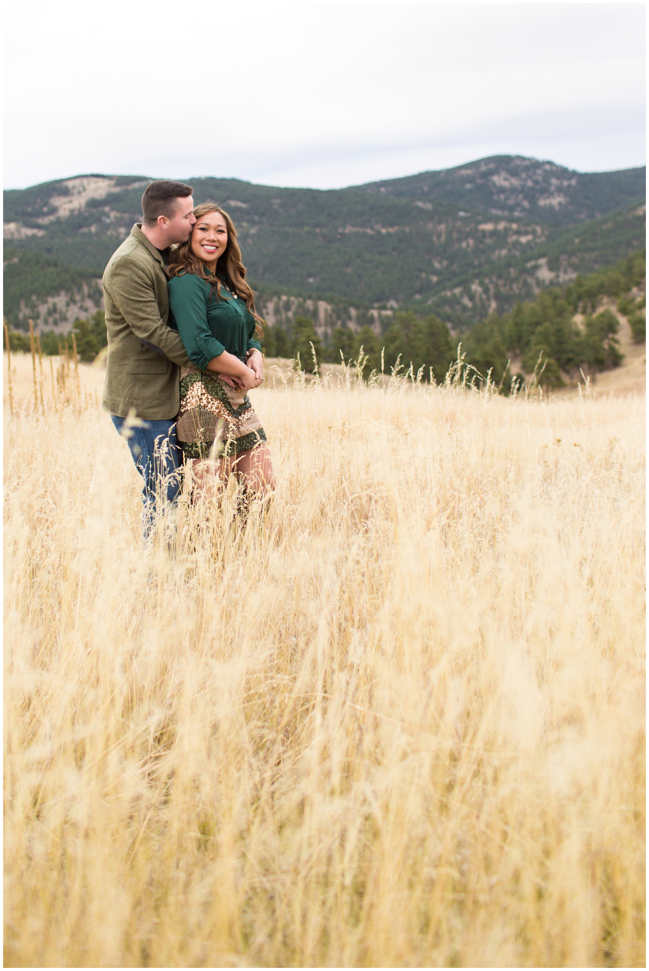 picture of Colorado engagement photos