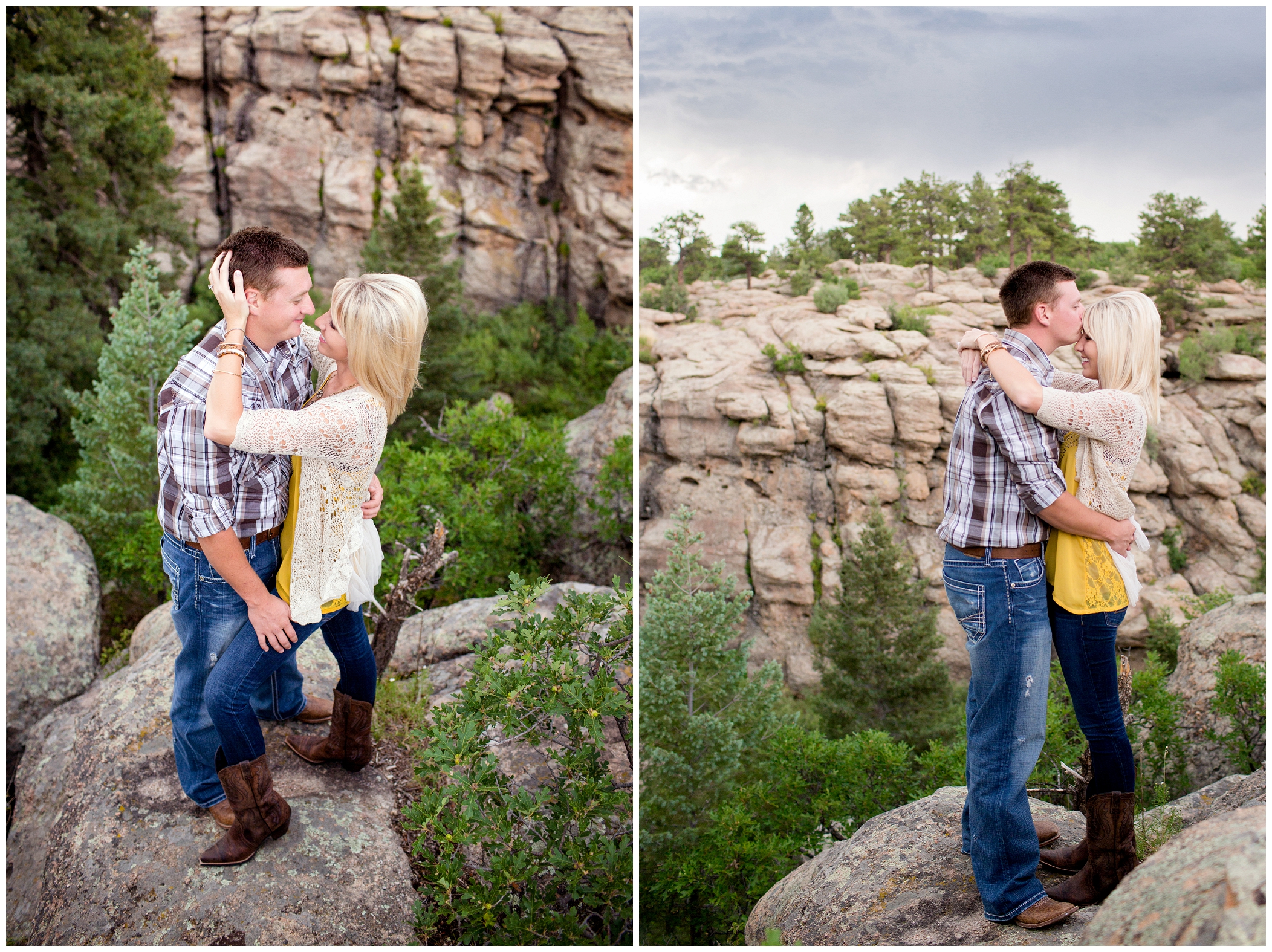 picture of Colorado Springs engagement photos