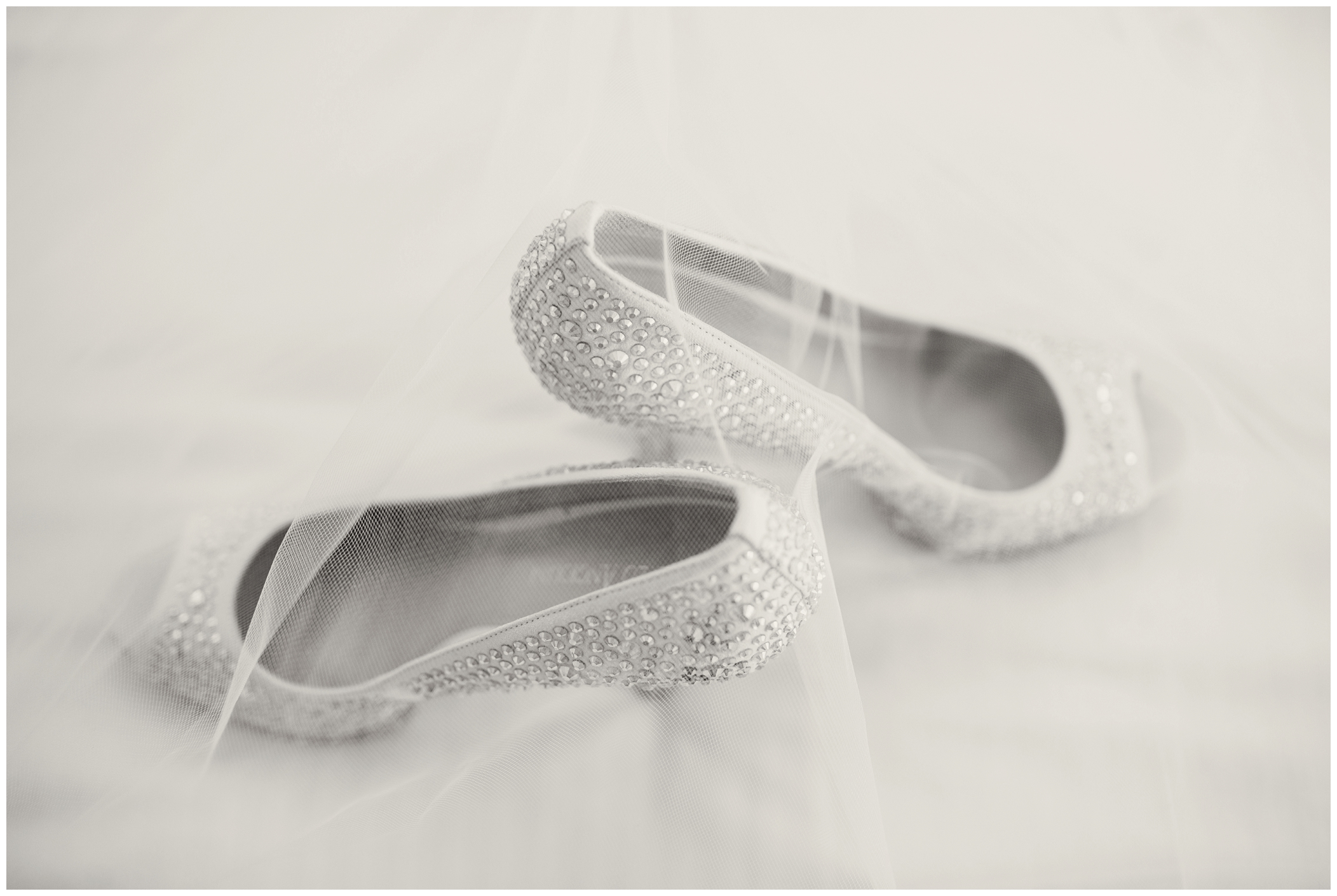 picture of sparkly bridal shoes