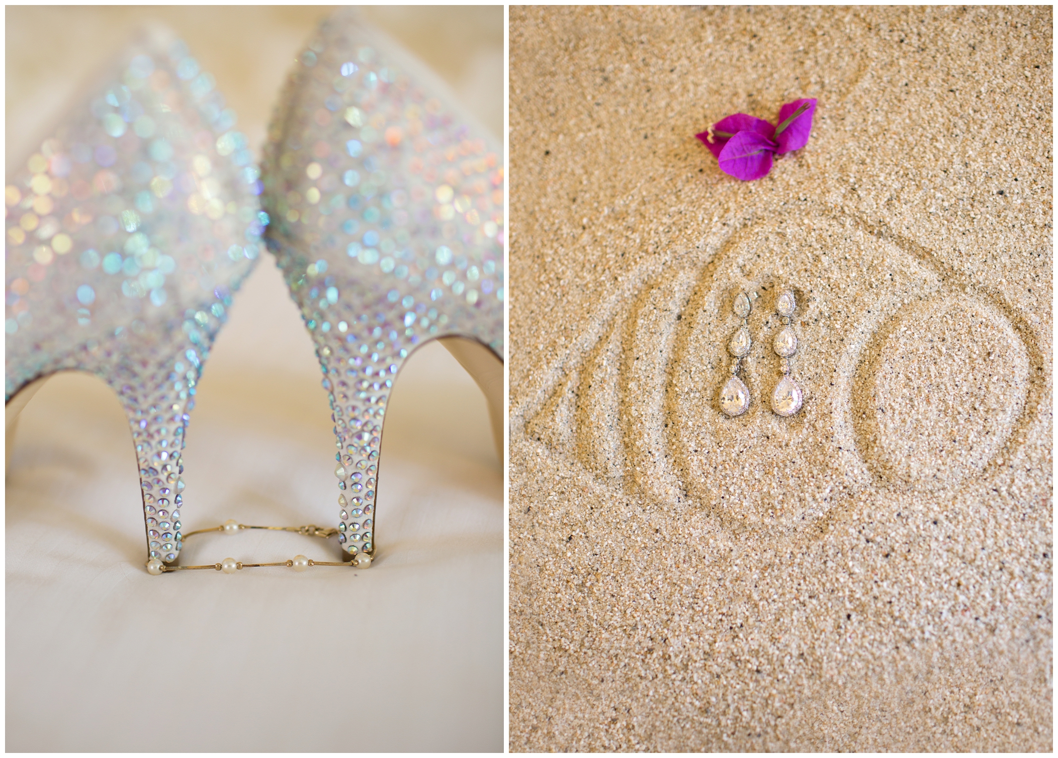 picture of sparkly bridal shoes