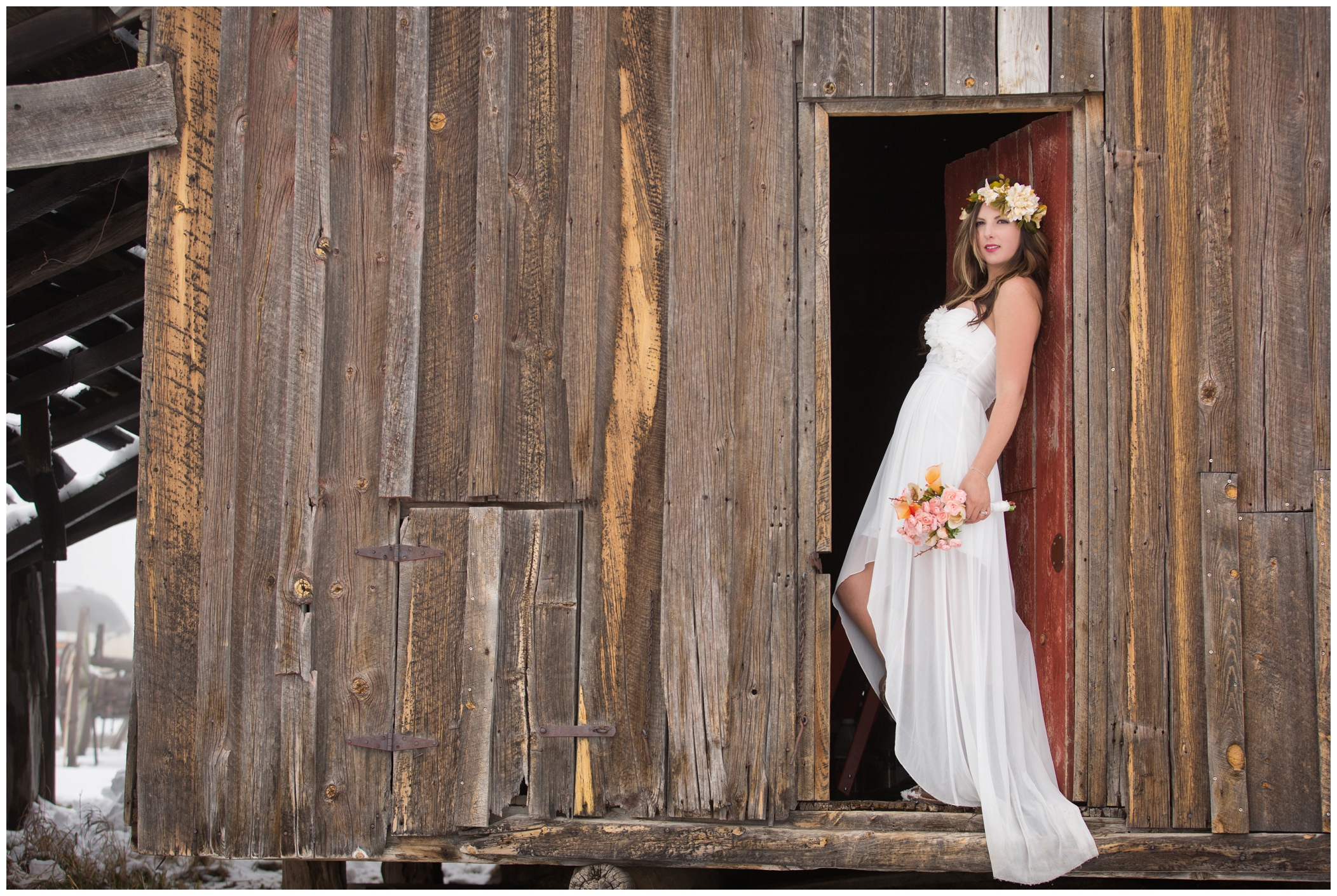 picture of Colorado bridal photos