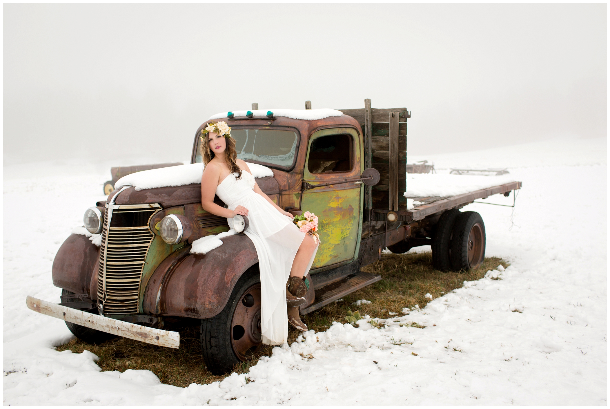 picture of Colorado bridal photos