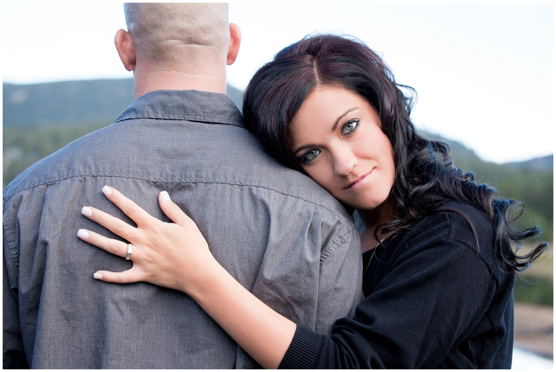 picture of Colorado engagement photography 