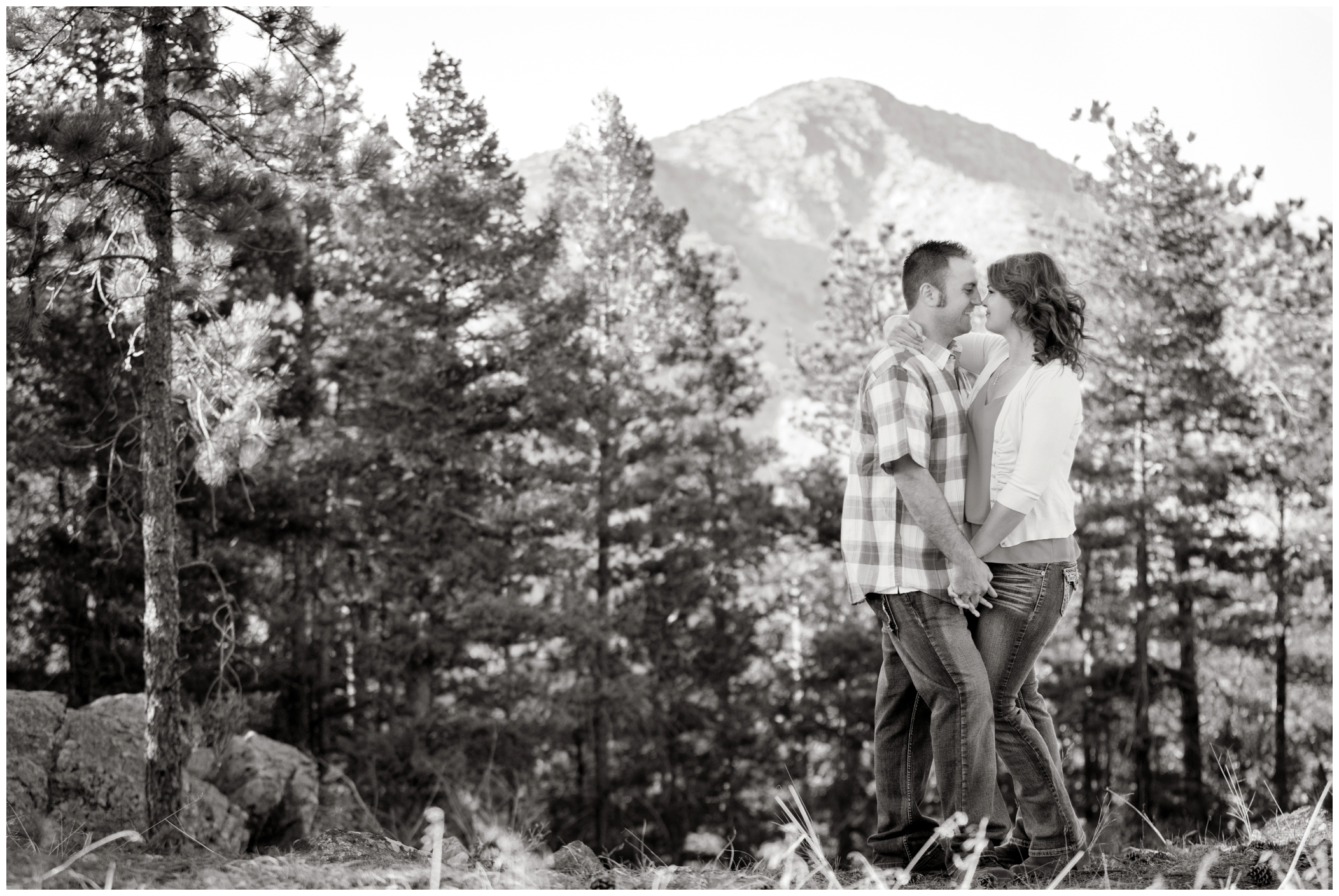 picture by Colorado mountain engagement photographer Plum Pretty Photography 