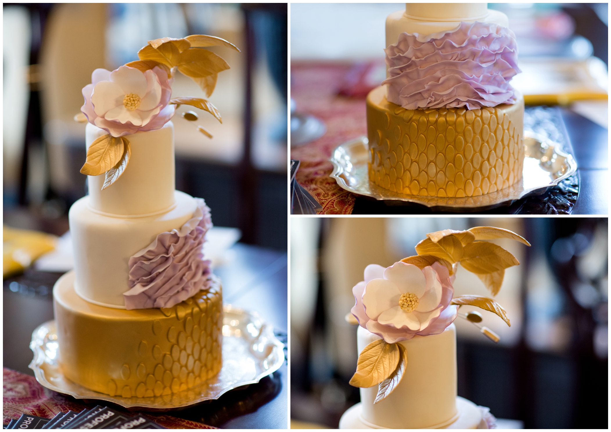 wedding cake by Astonishing Cakes Colorado 