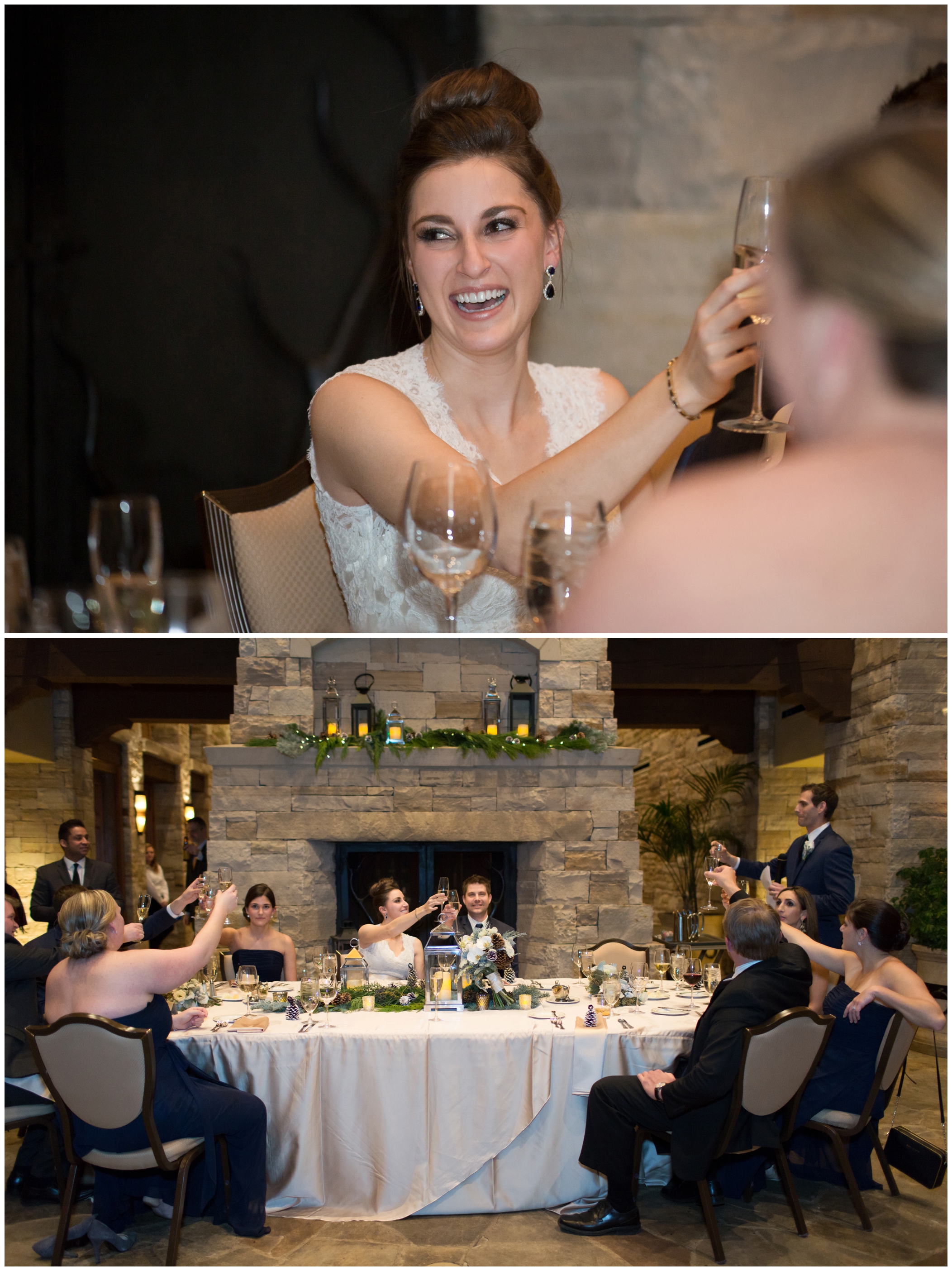 picture of wedding toasts