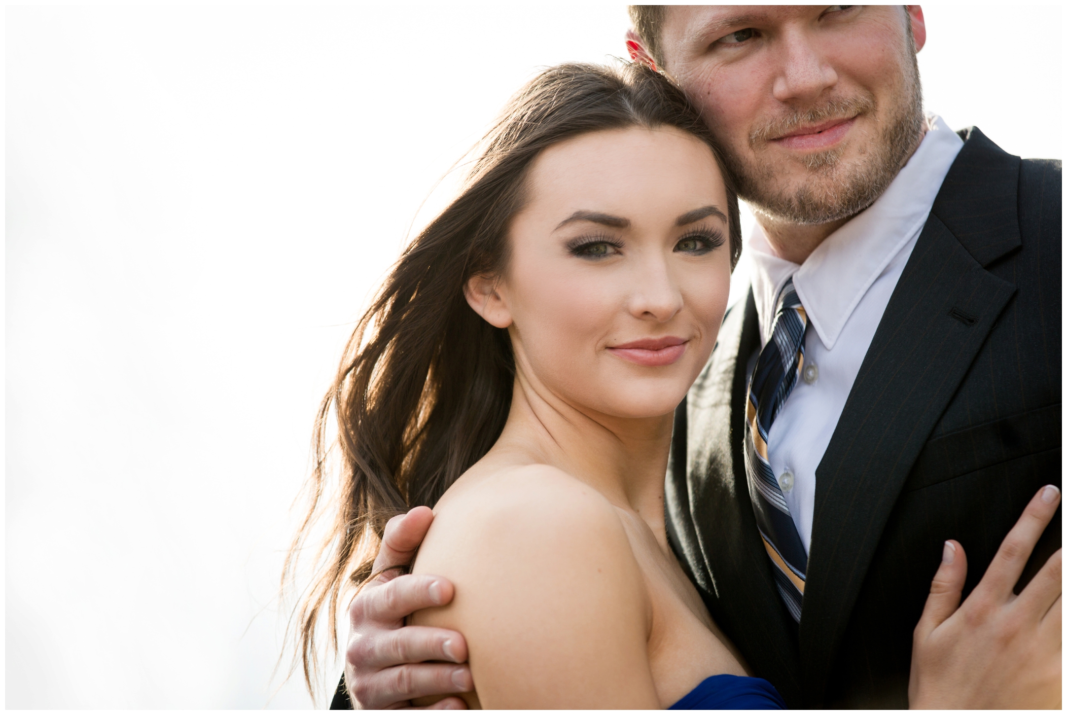 picture by Denver engagement photographer