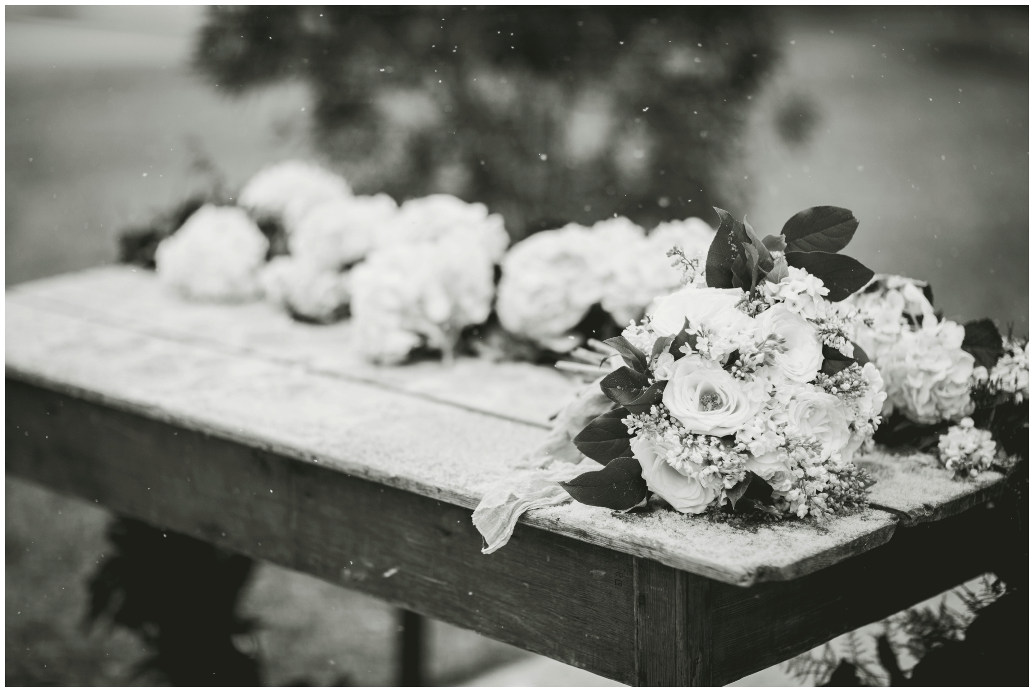 picture of winter wedding tables cape 