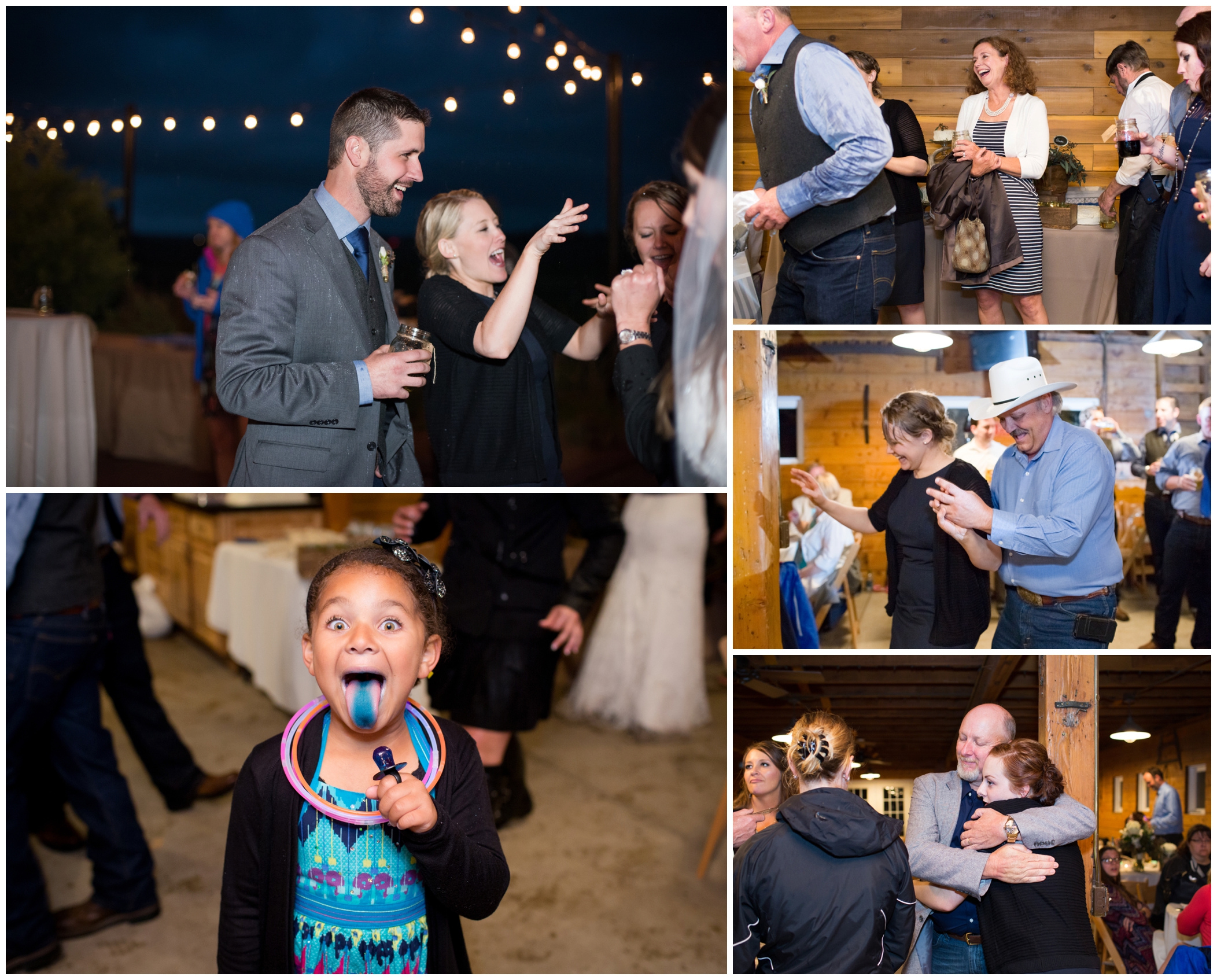 picture of wedding guests dancing 