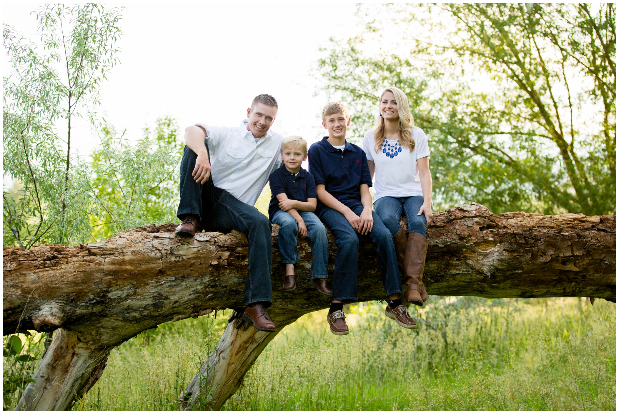 picture of Longmont family photography 