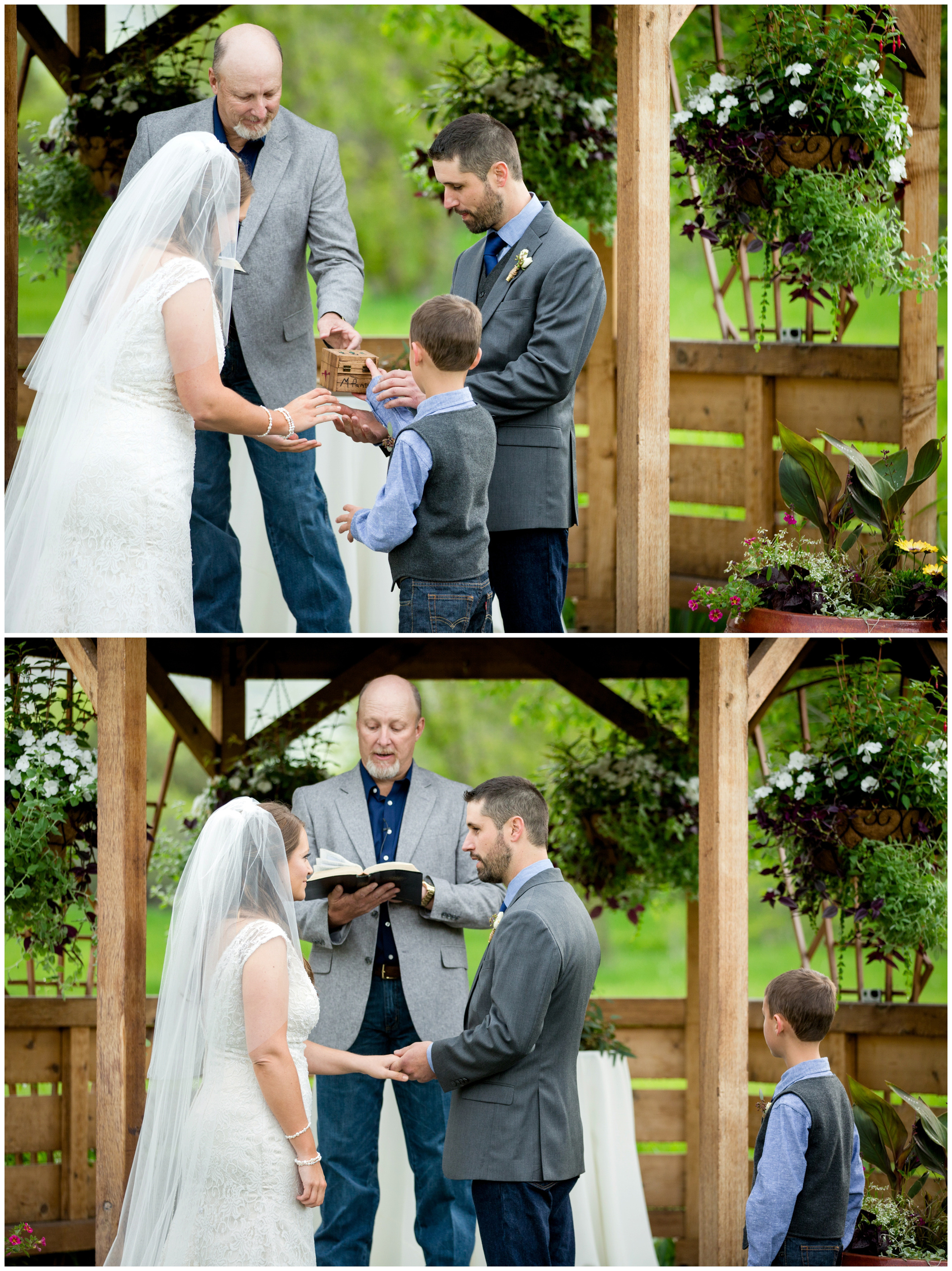 picture of wedding ring ceremony