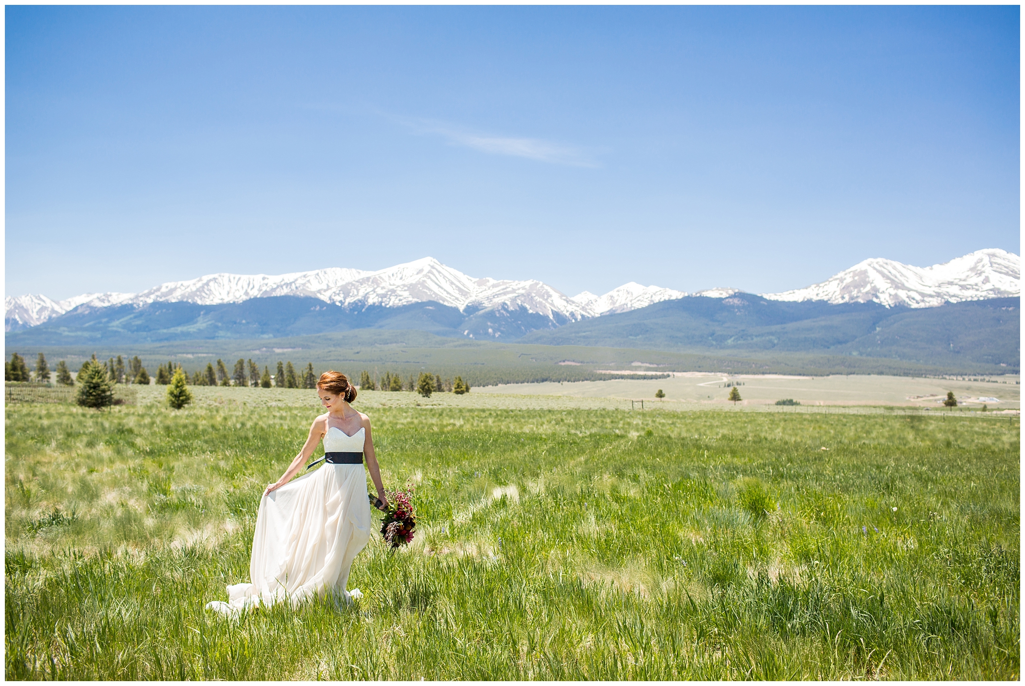 picture of Colorado mountain bride 