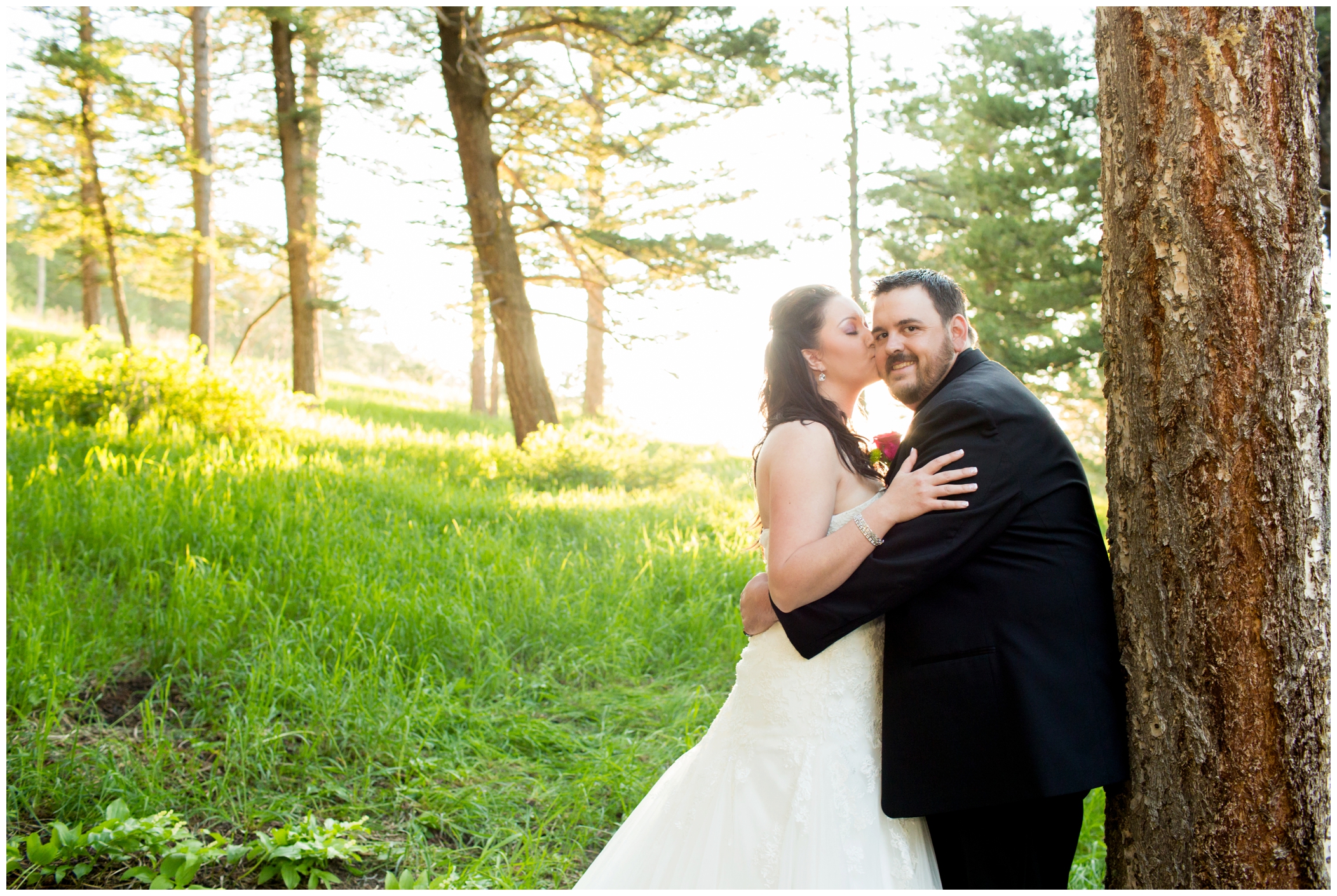 picture of Colorado mountain wedding photography 