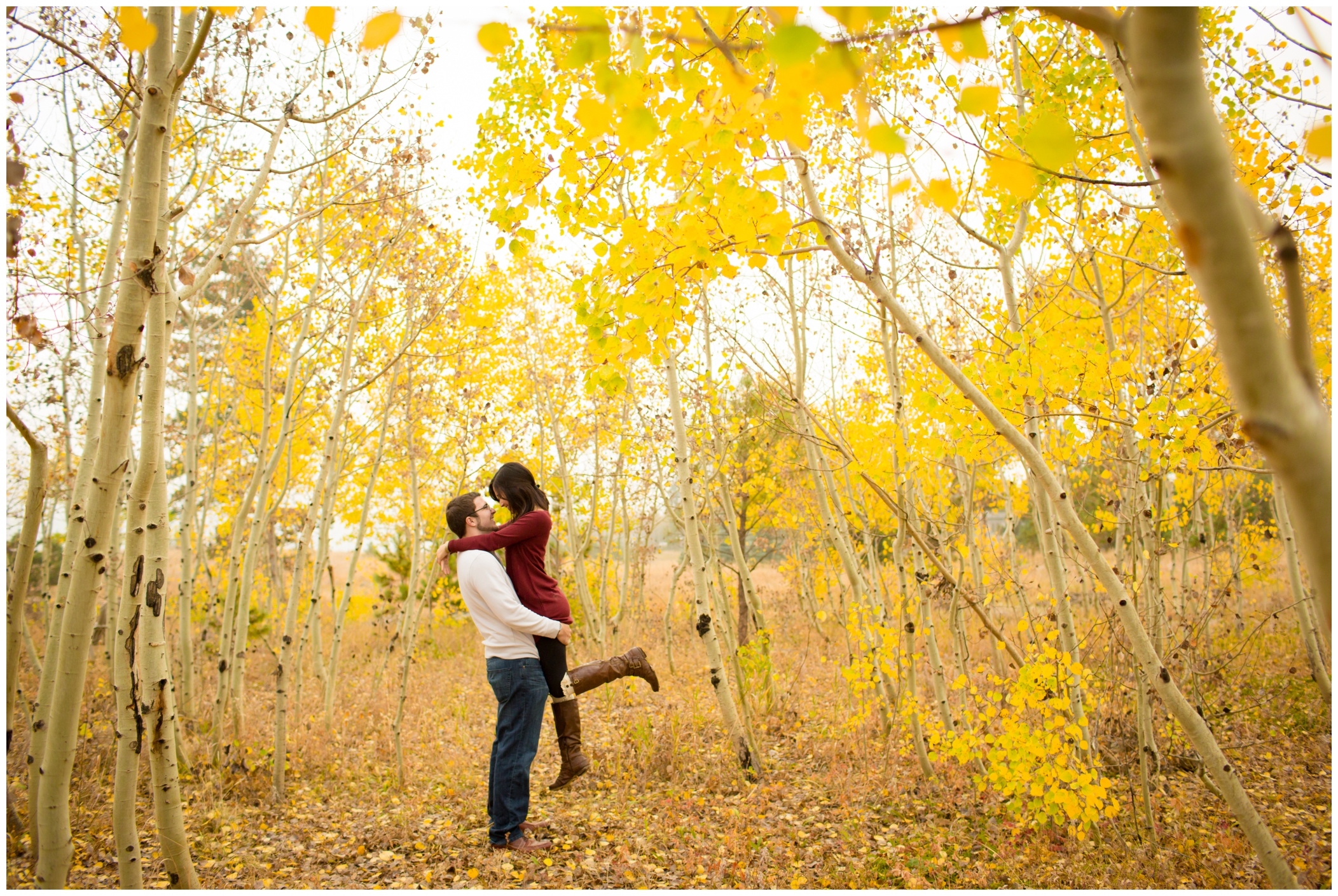 Boulder engagement photo inspiration 