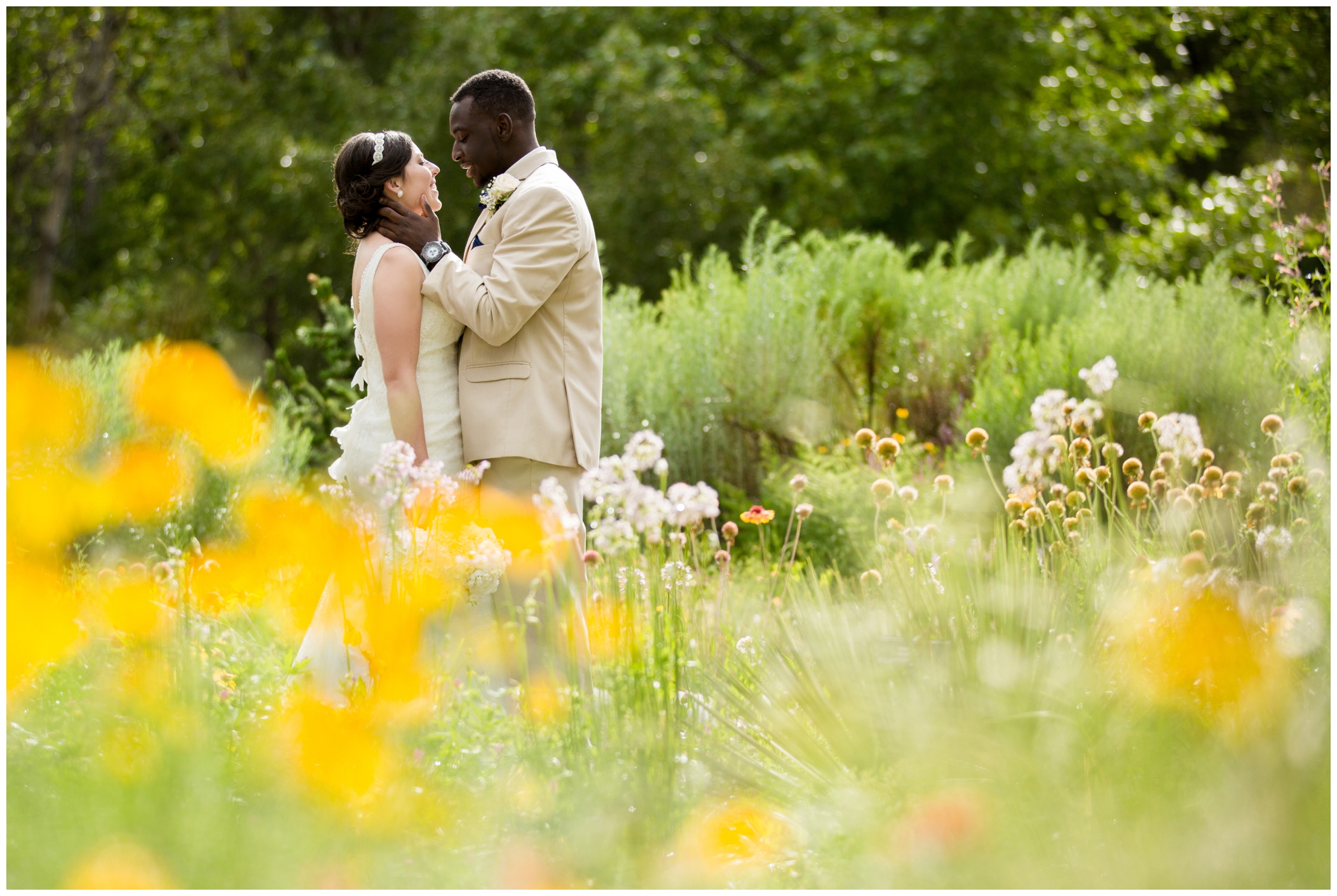 Denver Botanic Gardens at Chatfield wedding photos by Plum Pretty Photography 