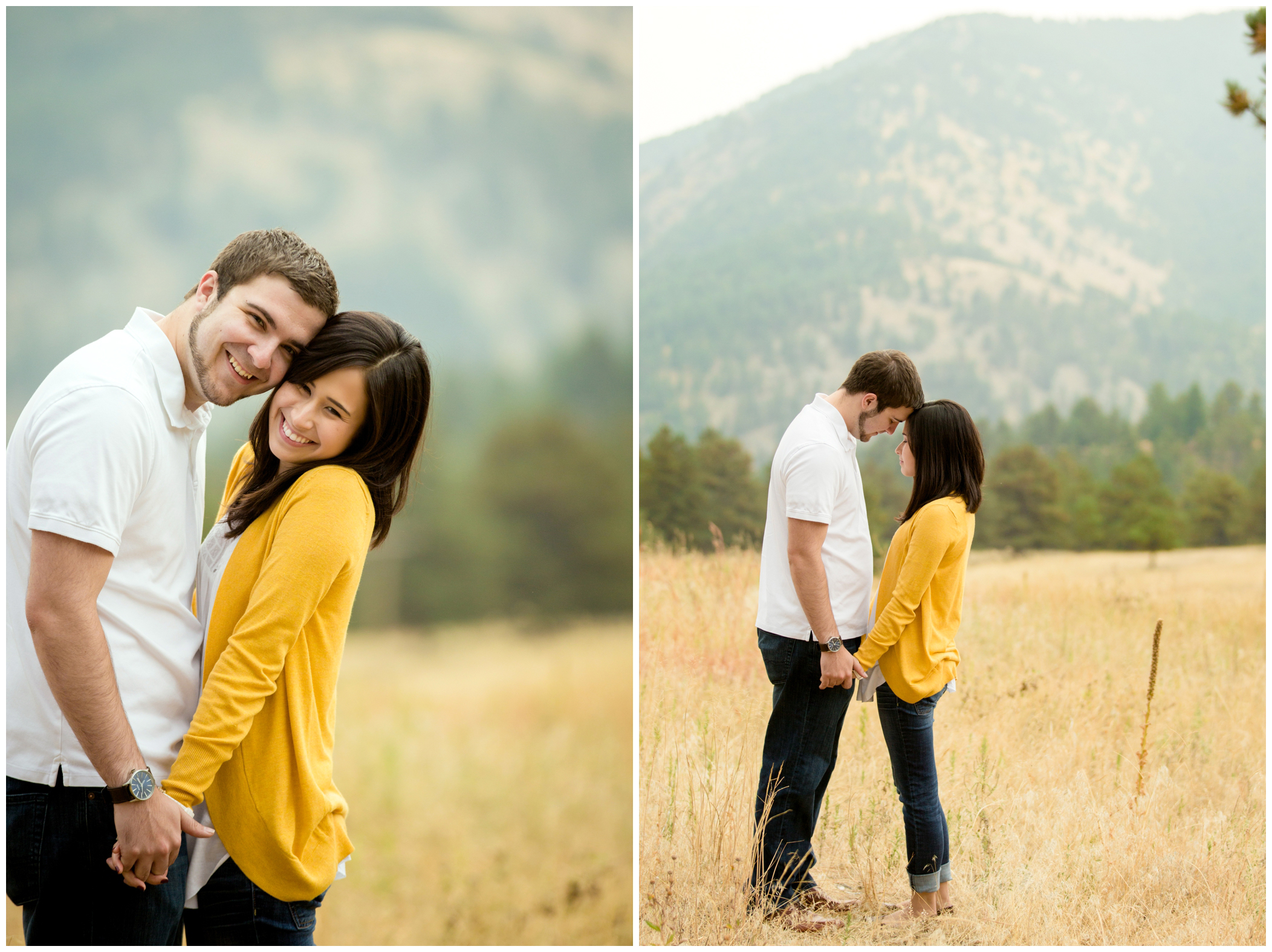 engagement photos in Boulder, Colorado 