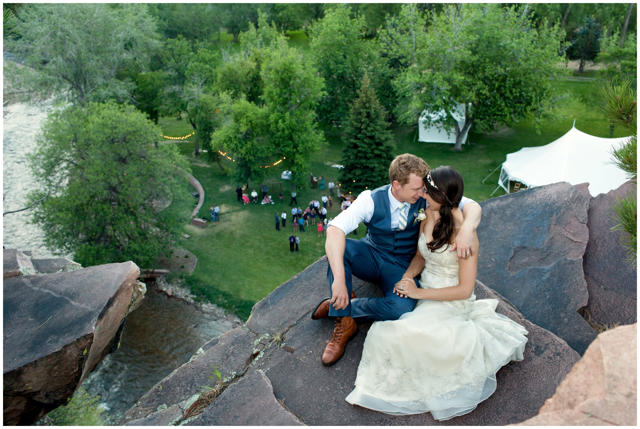 Lyons Farmette River Bend wedding photos 